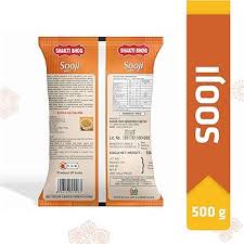 SHAKTI BHOG SOOJI 500 GM POUCH.