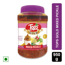 TOPS MIXED PICKLE 900GM JAR.