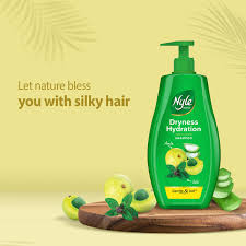 NYLE NATURAL SMOOTH & SILKY SHAMPOO 800 ML BOTTLE