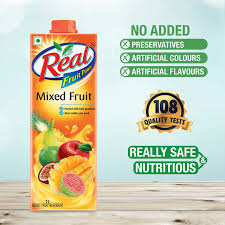 REAL MIXED FRUIT 1 LTR TETRA.