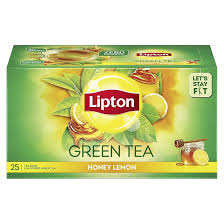 LIPTON GREEN TEA HONEY LEMON 25 TEA BAGS