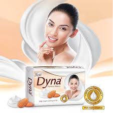DYNA SOAP MILK ALMOND 4*150GM