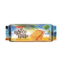 BRITANNIA NICE TIME COCONUT BISCUITS 136.5 GM