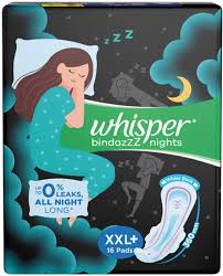 WHISPER ULTRA NIGHTS XXL+ 16PADS