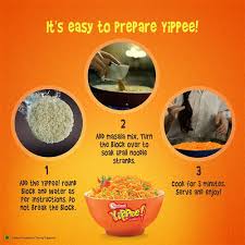 YIPPEE MAGIC MASALA NOODLE 75 GM POUCH.