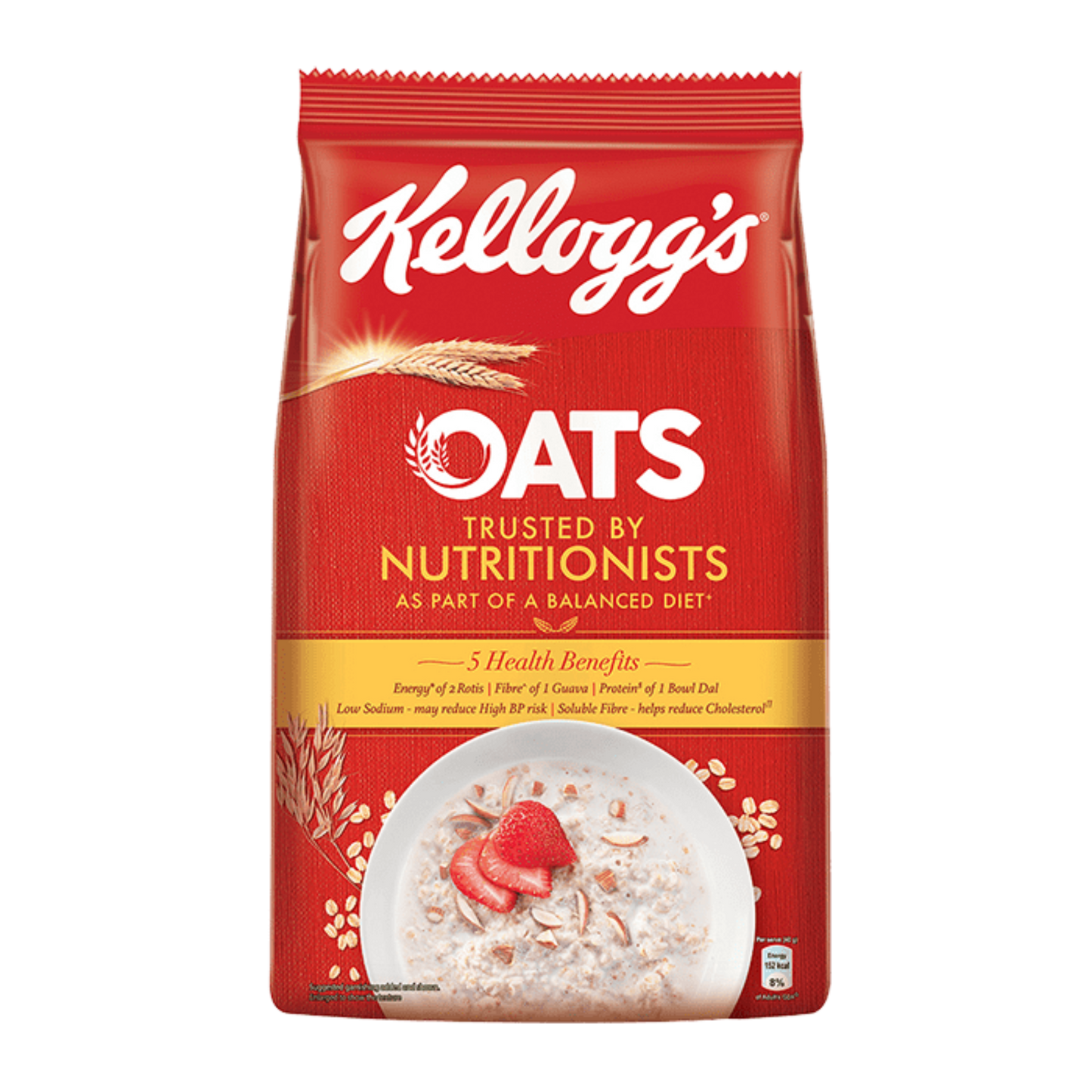 KELLOGGS HEART TO HEART OATS 200 GM POUCH.