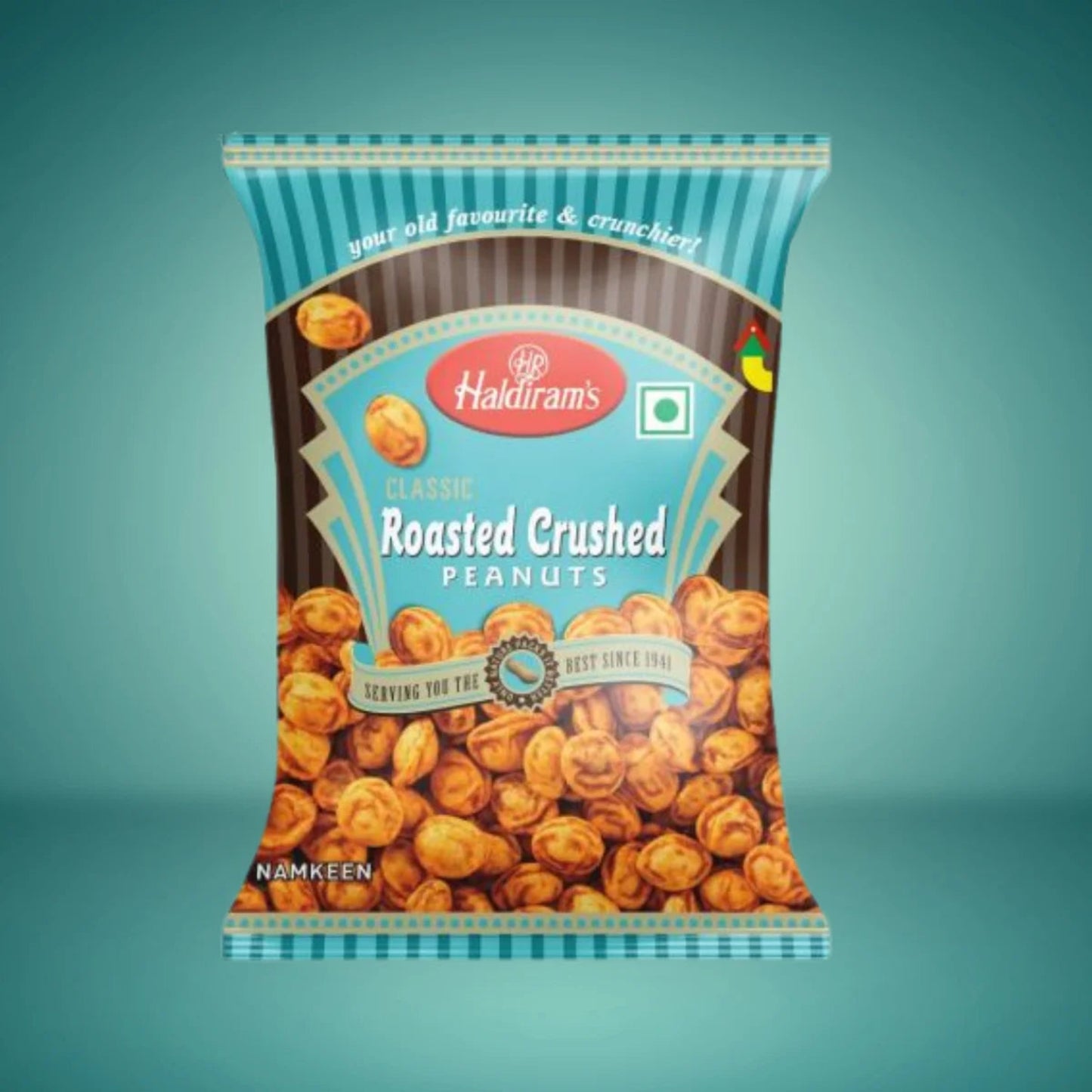 HALDIRAM ROASTED CRUSHED PEANUTS 38GM (NAMKEEN)