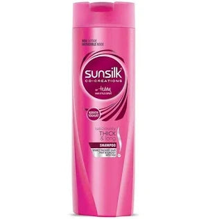 SUNSILK THICK & LONG SHAMPOO 180 ML BOTTLE