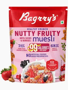 BAGRRYS NUTTY FRUITY MUESLI 175GM