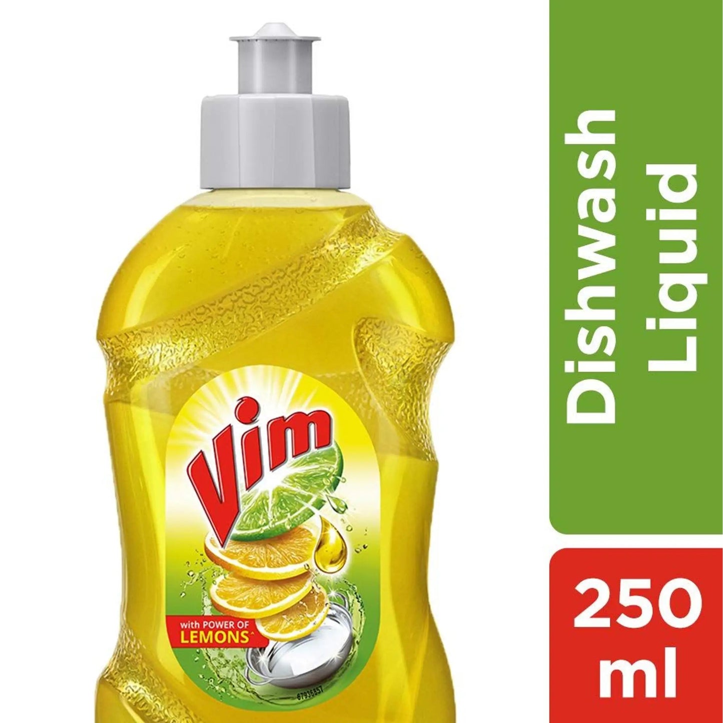 VIM DOUBLE POWER LEMON GEL 250 ML BOTTLE.