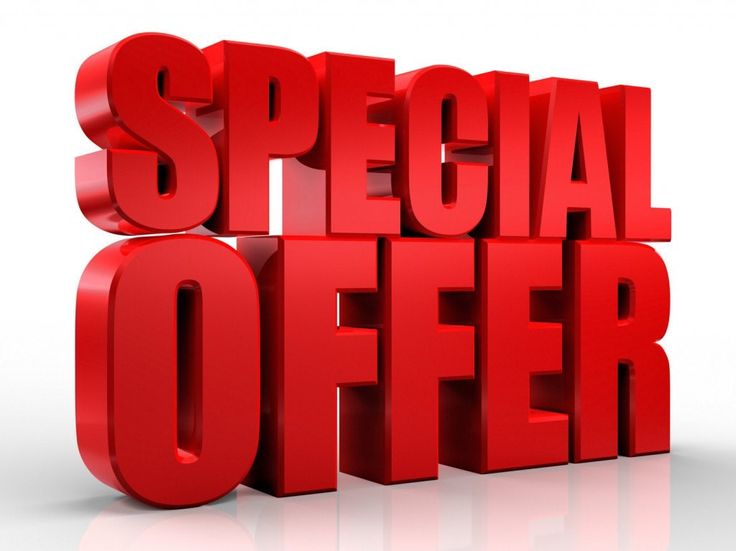 SPECIAL OFFERS