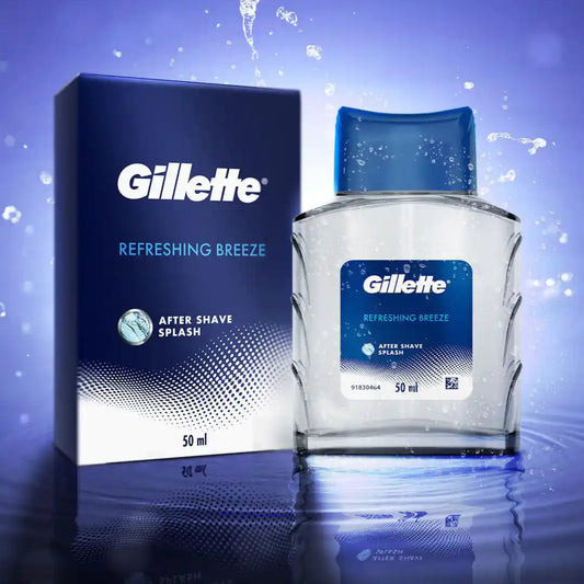 GILLETTE AFTER SHAVE SPLASH REFRESHING BREEZE 50ML