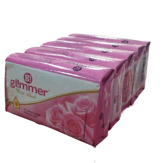 GLIMMER SOAP ROSE BLUSH 100GM*5