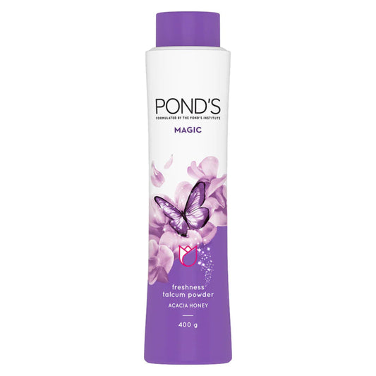 PONDS TALCUM POWDER MAGIC FRESHNESS 400GM BOTTLE