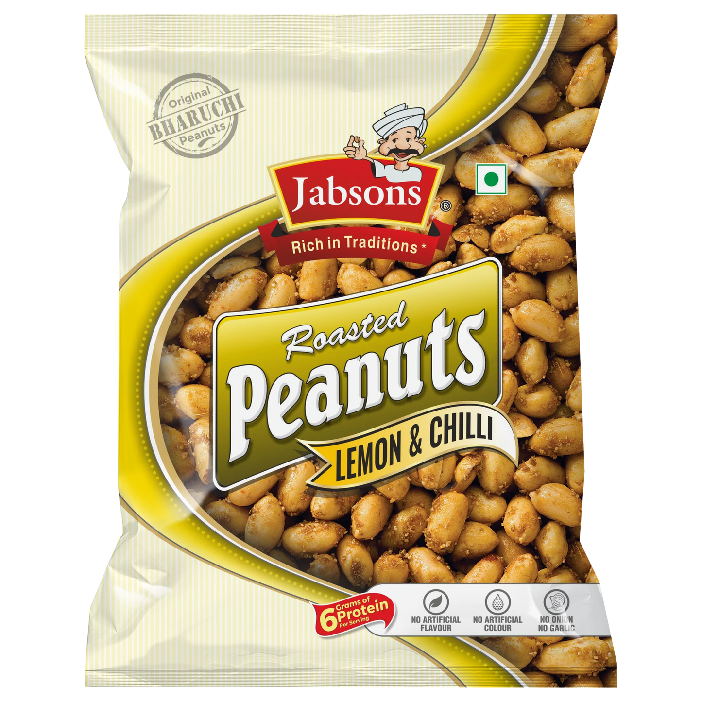 JABSONS PEANUT LEMON CHILLI 140GM (NAMKEEN)
