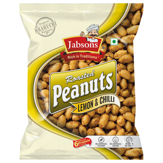 JABSONS PEANUT LEMON CHILLI 140GM (NAMKEEN)