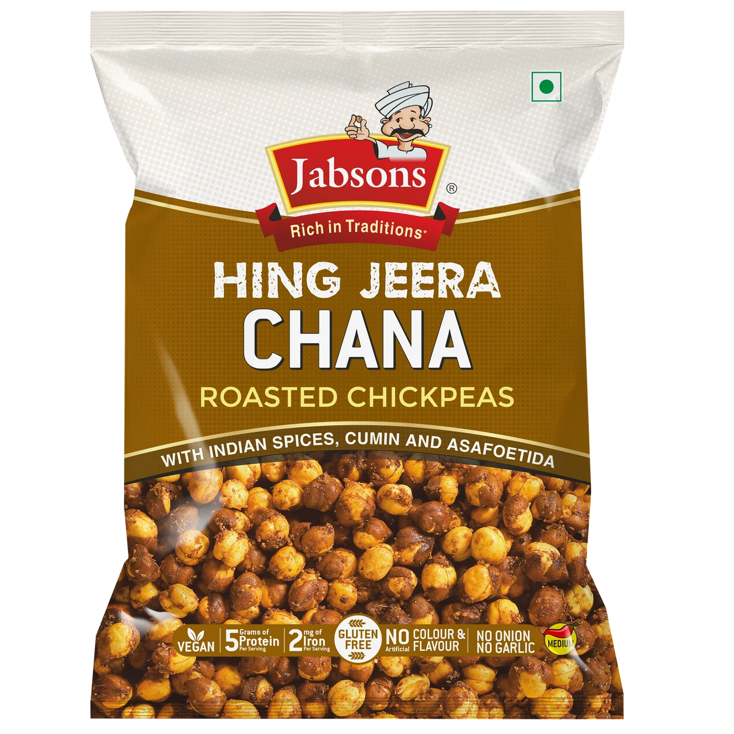 JABSONS CHANA HING JEERA 140 GM.POUCH (NAMKEEN)