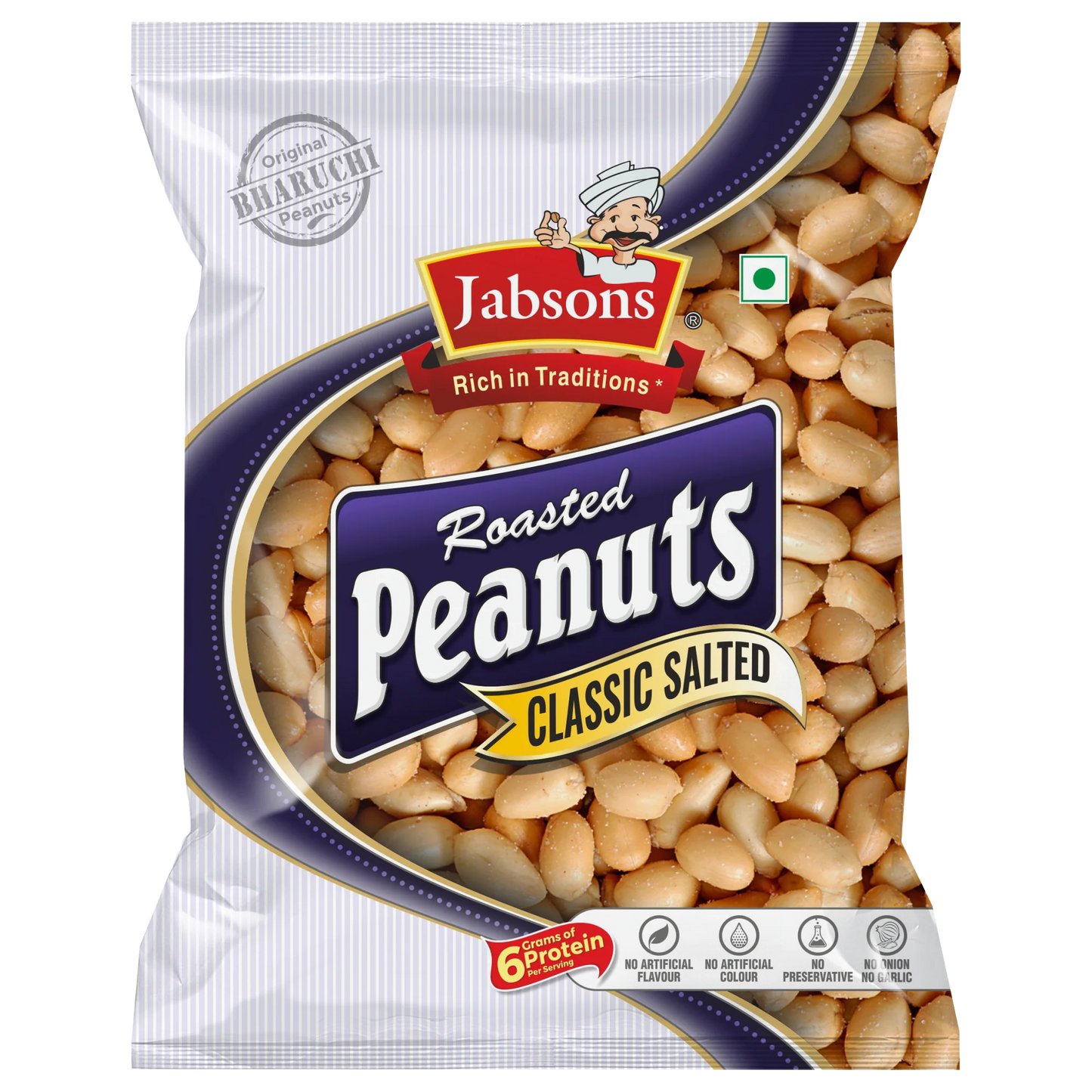 JABSONS CLASSIC SALTED PEANUTS 160GM (NAMKEEN)