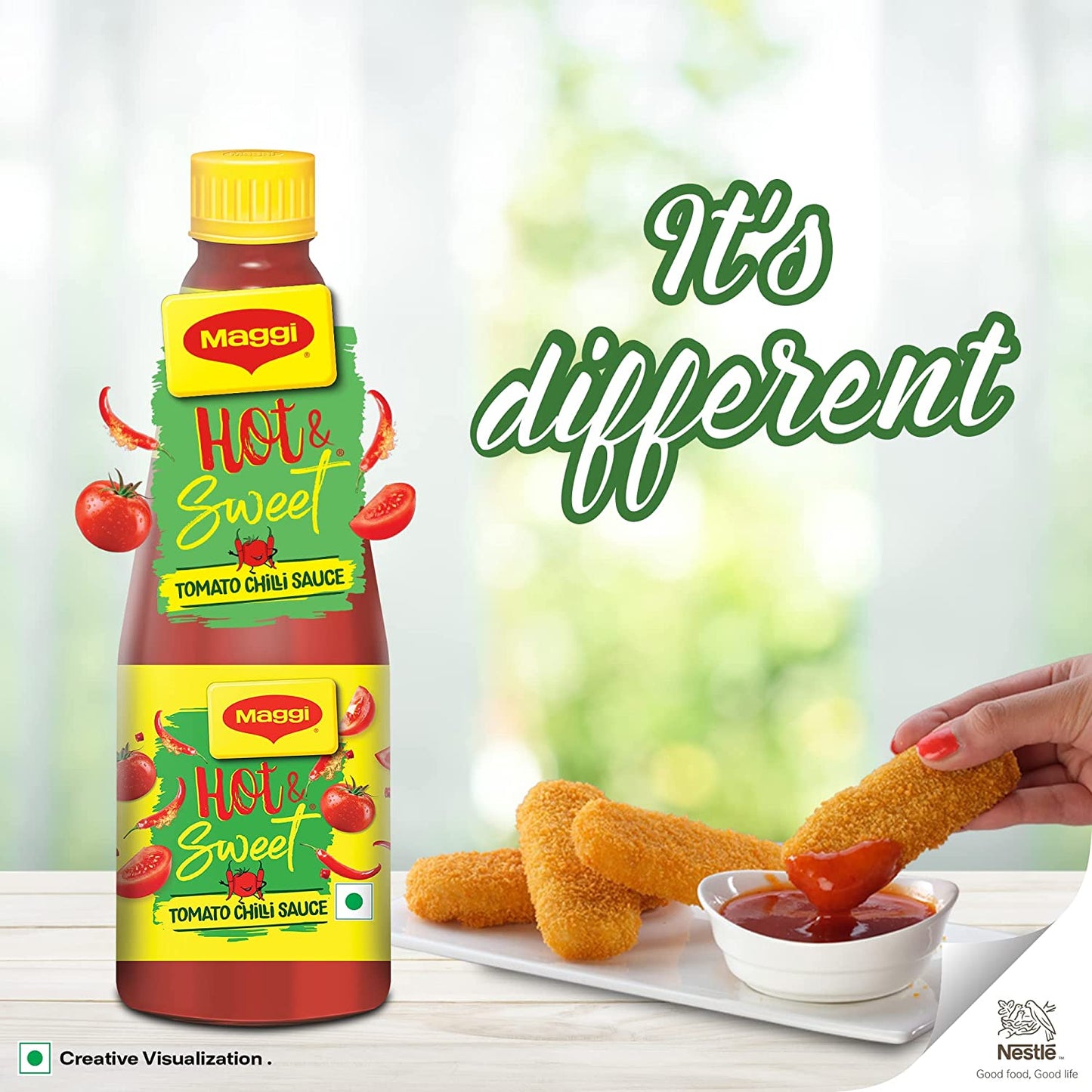 MAGGI SAUCE HOT & SWEET TOMATO CHILLI 1 KG BT.