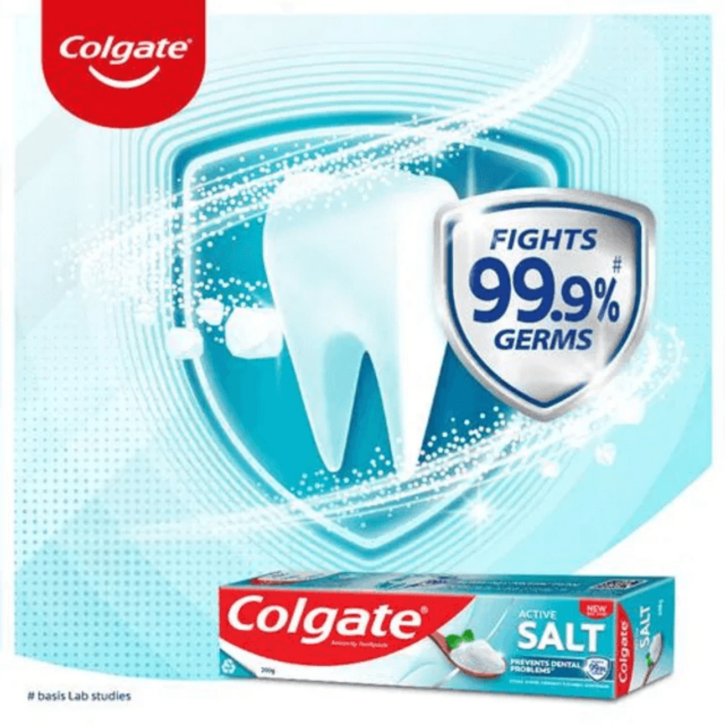 COLGATE ACTIVE SALT TOOTH PASTE 100 GM TUBE.