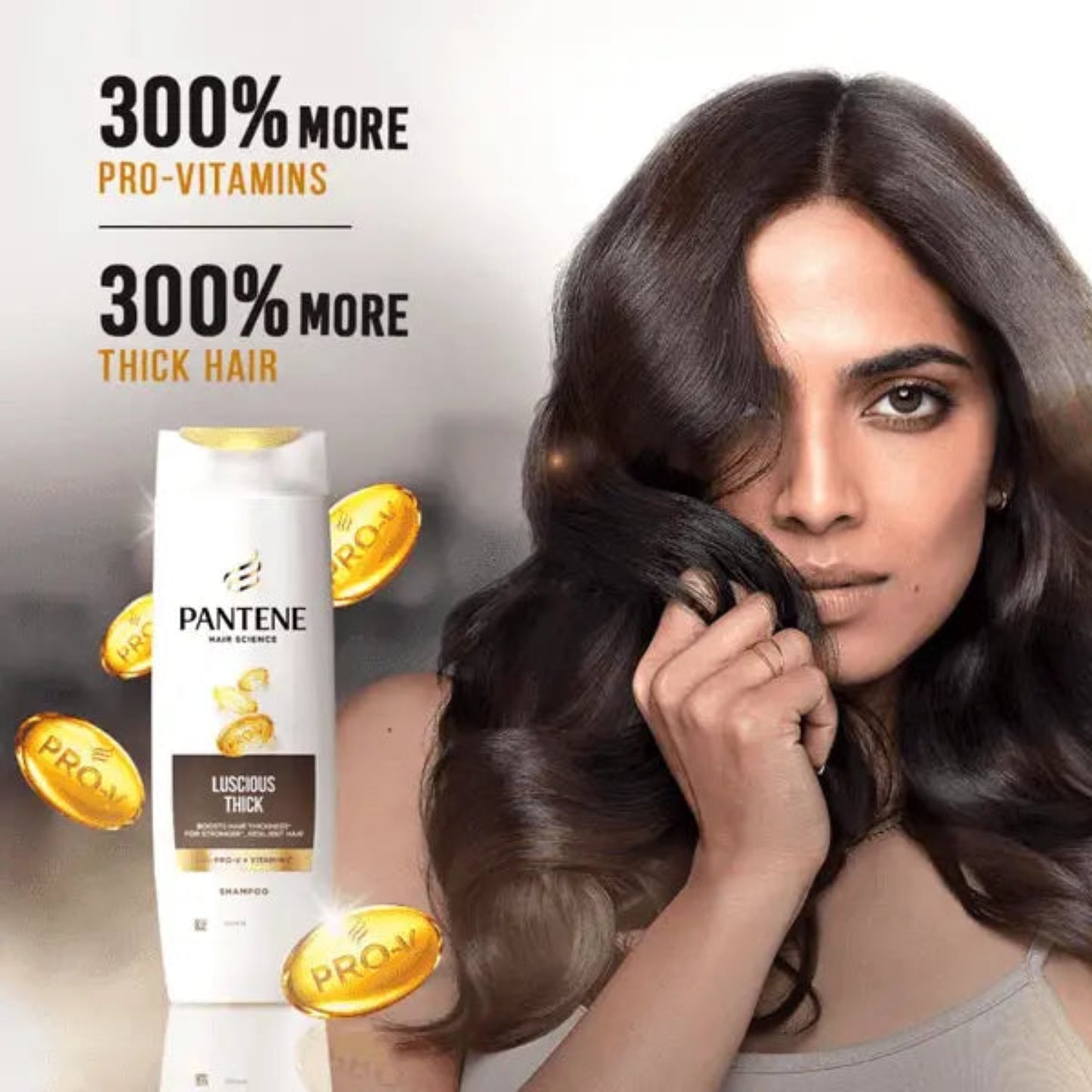 PANTENE LUSCIOUS THICK SHAMPOO 180ML