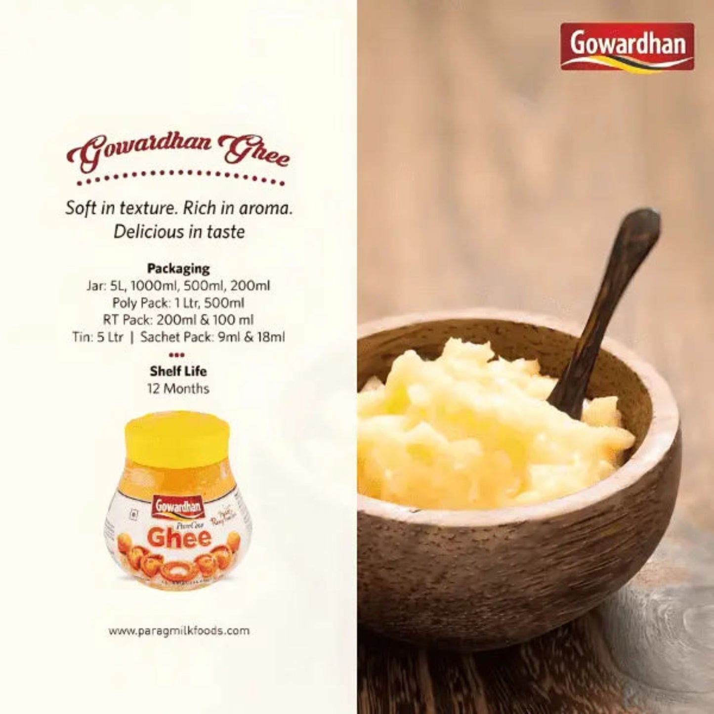 GOWARDHAN COW GHEE 1KG