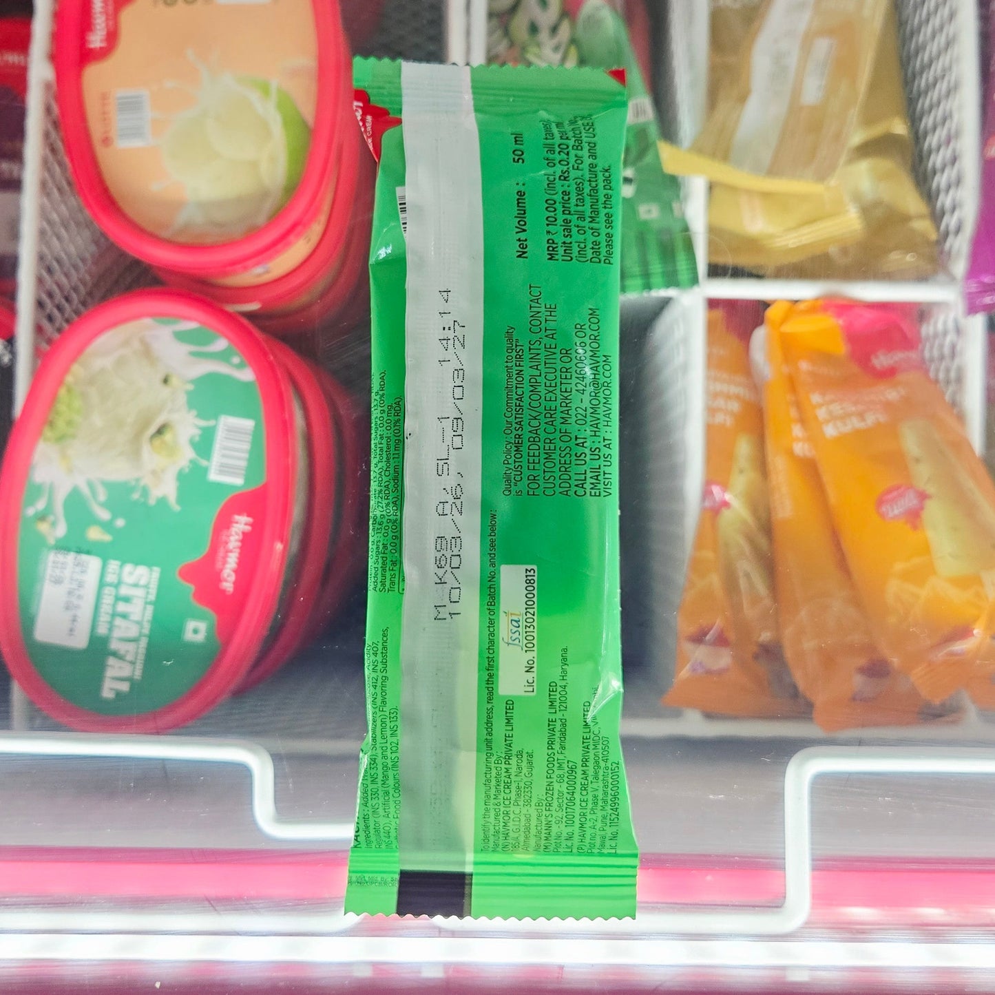 HAVMOR KACHA AAM ICE CREAM STICK 50ML