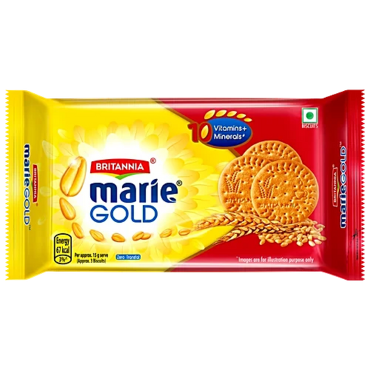 BRITANNIA MARIE GOLD BISCUITS 250 GM.