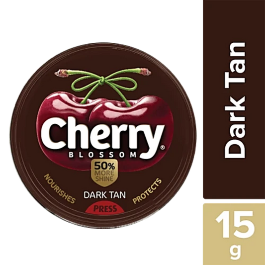CHERRY BLOSSOM DARK TAN 15 GM.  (SHOE POLISH)