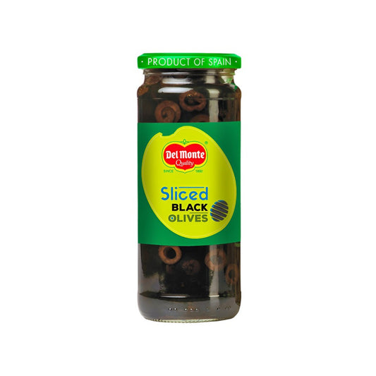 DEL MONTE OLIVES BLACK 450 GM
