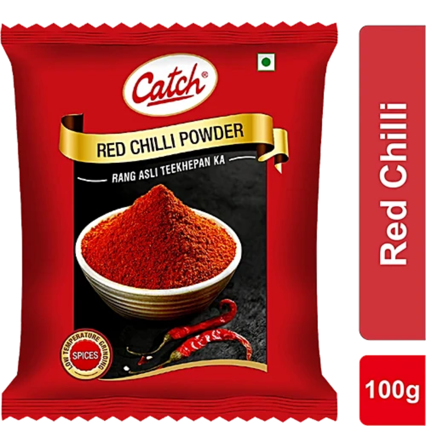 CATCH RED CHILLI POWDER 100 GM POUCH.