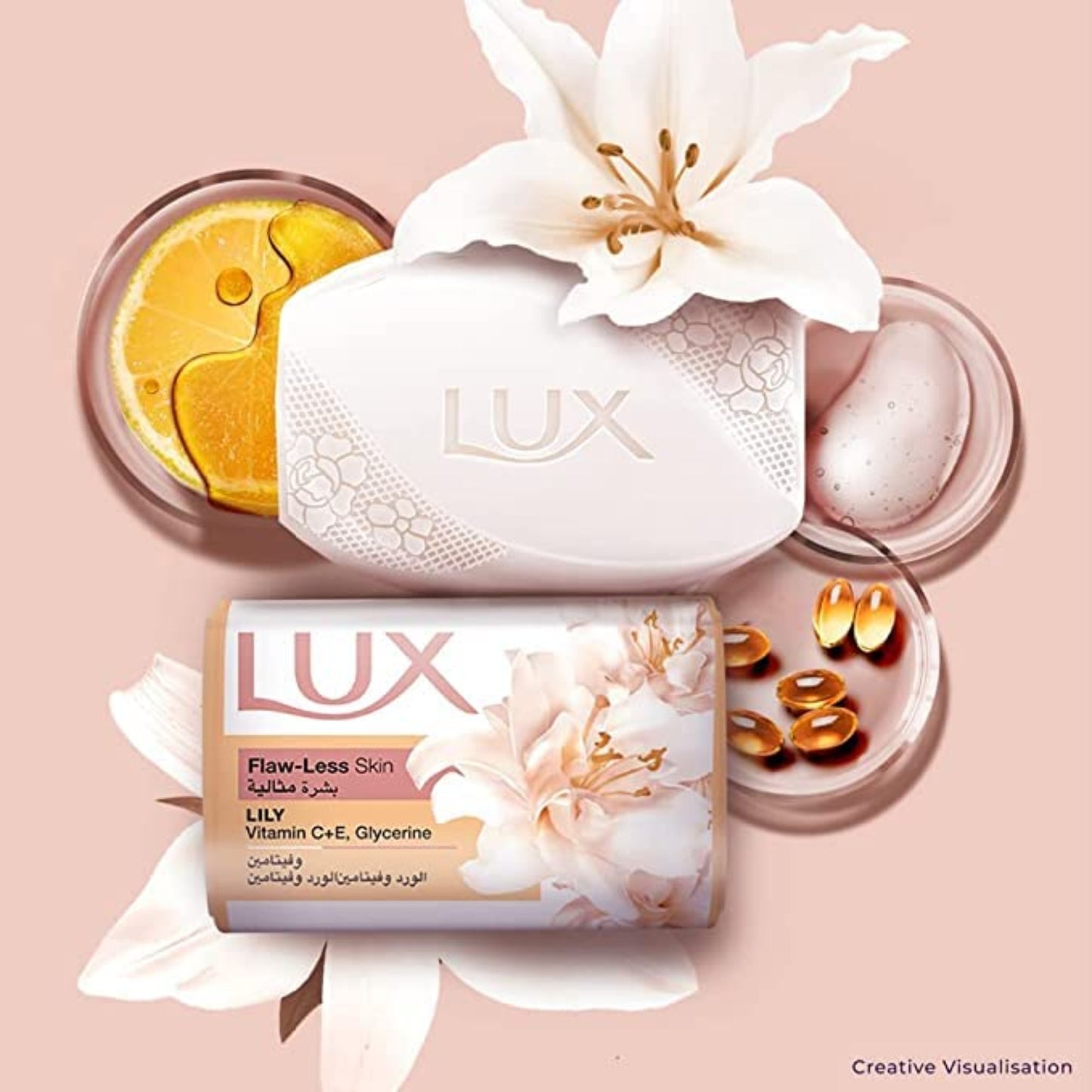 LUX FLAWLESS SOAP 43GM*4