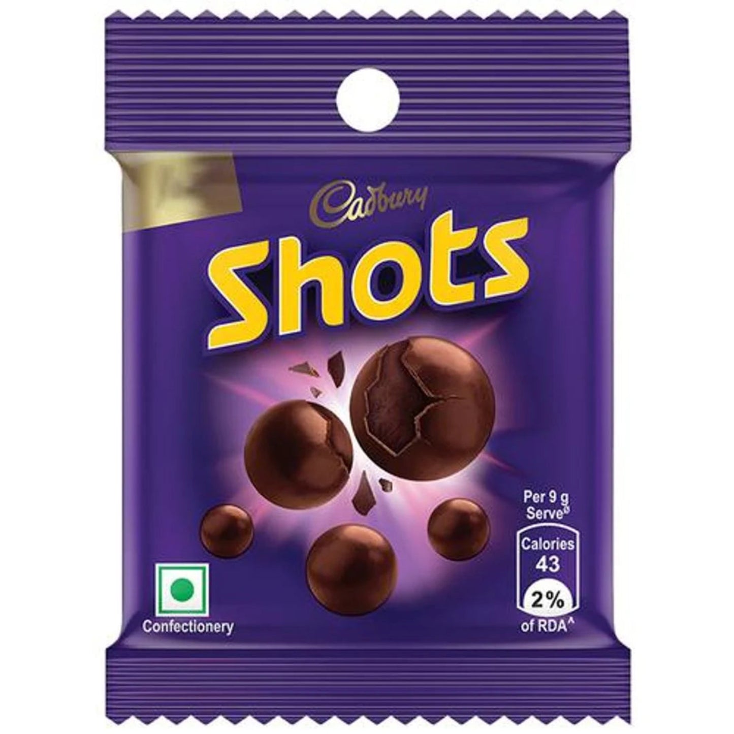 CADBURY DAIRY MILK SHOTS 18 GM