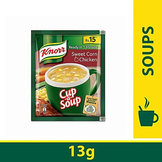 KNORR CUP-A-SOUP SWEET CORN VEG 15 GM SACHET