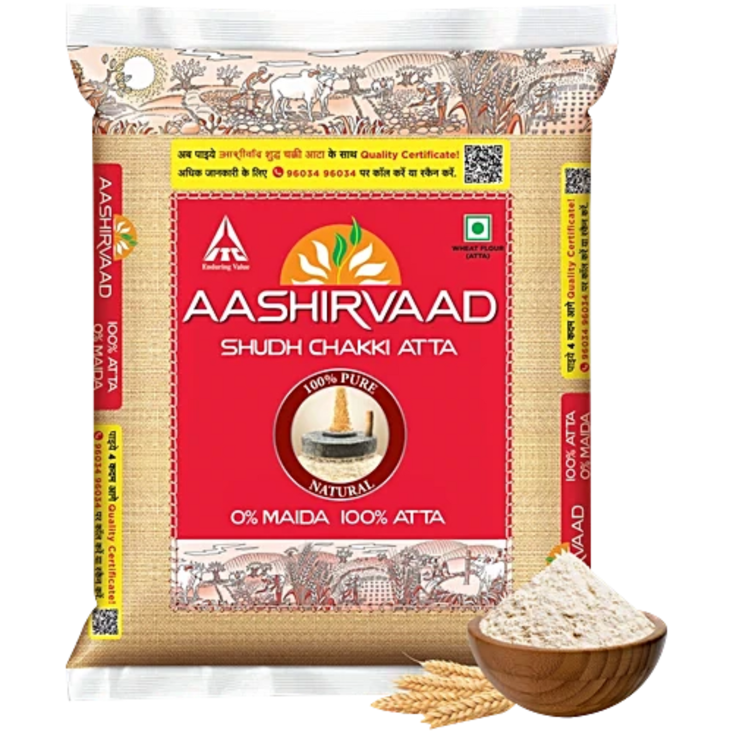 AASHIRVAAD ATTA 10 KG BAG