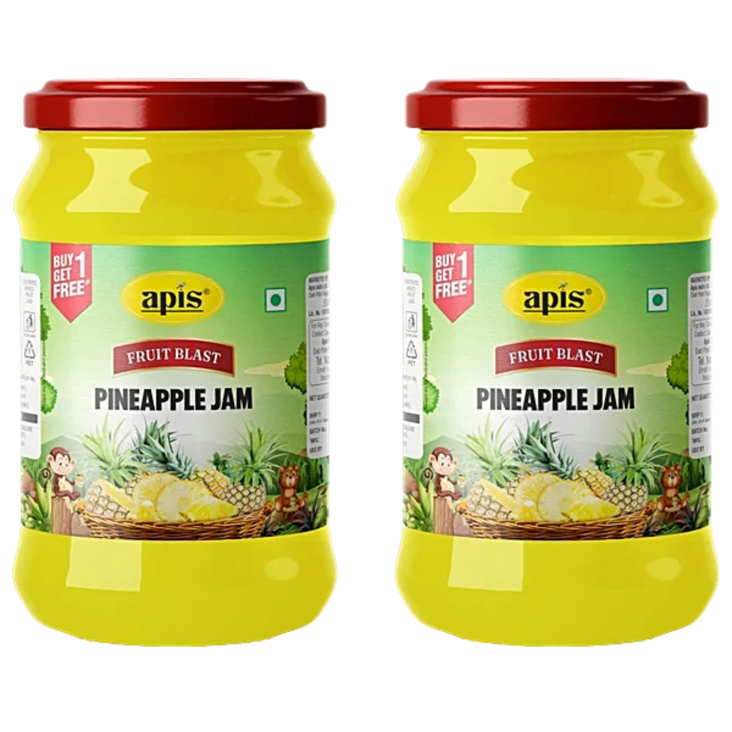 APIS PINEAPPLE JAM 450GM