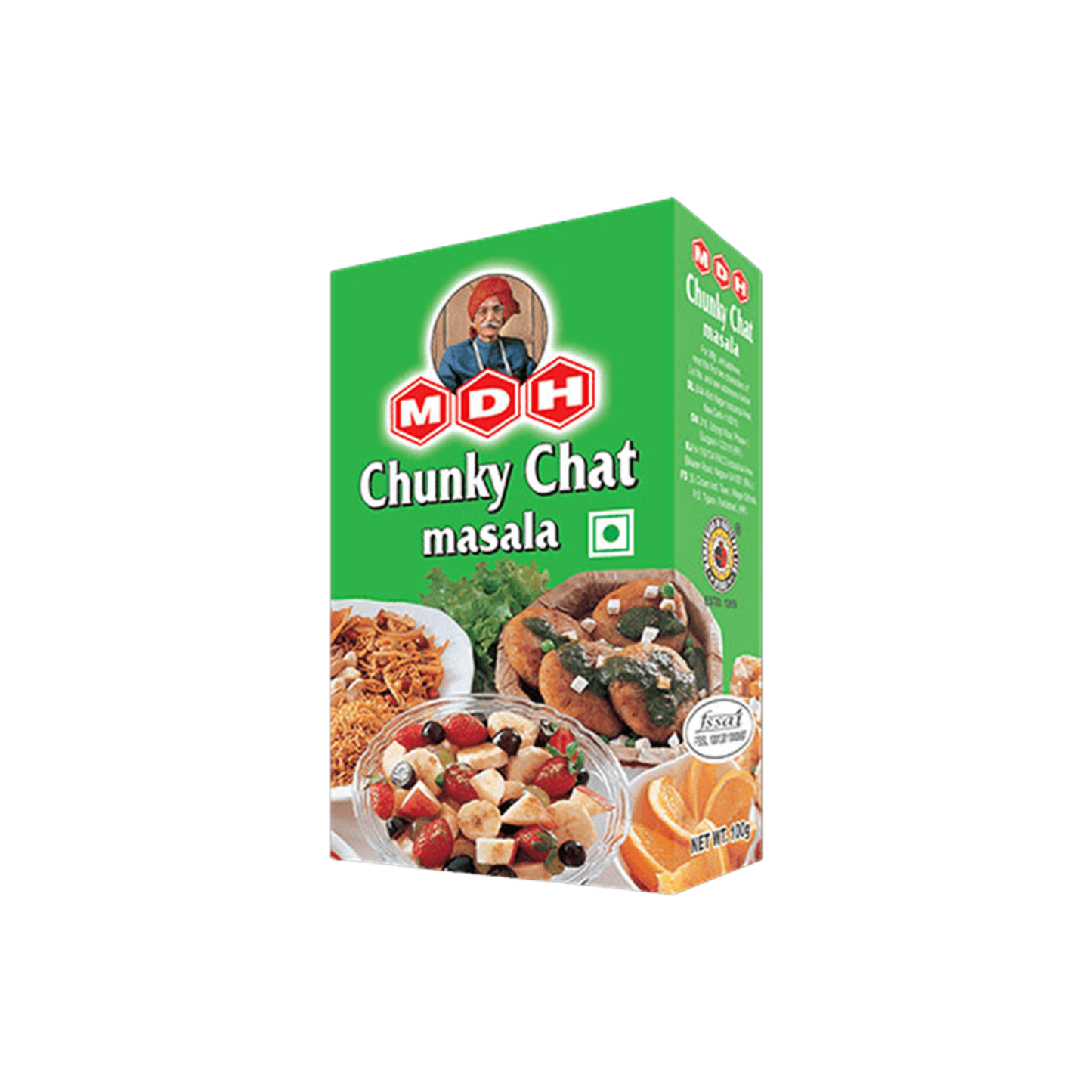 MDH CHUNKY CHAT MASALA 100 GM.CRTN