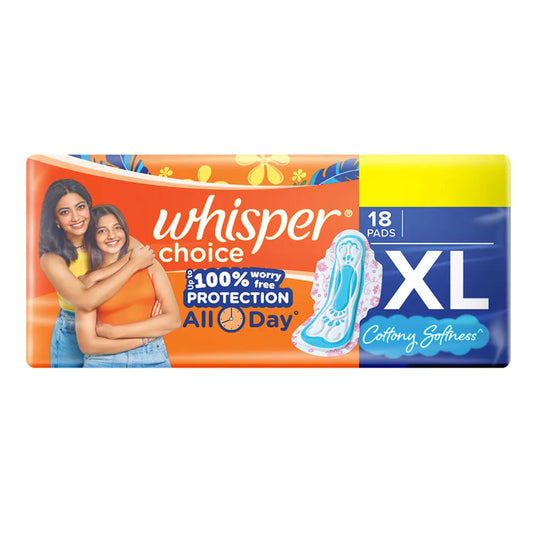 WHISPER CHOICE XL 18PADS