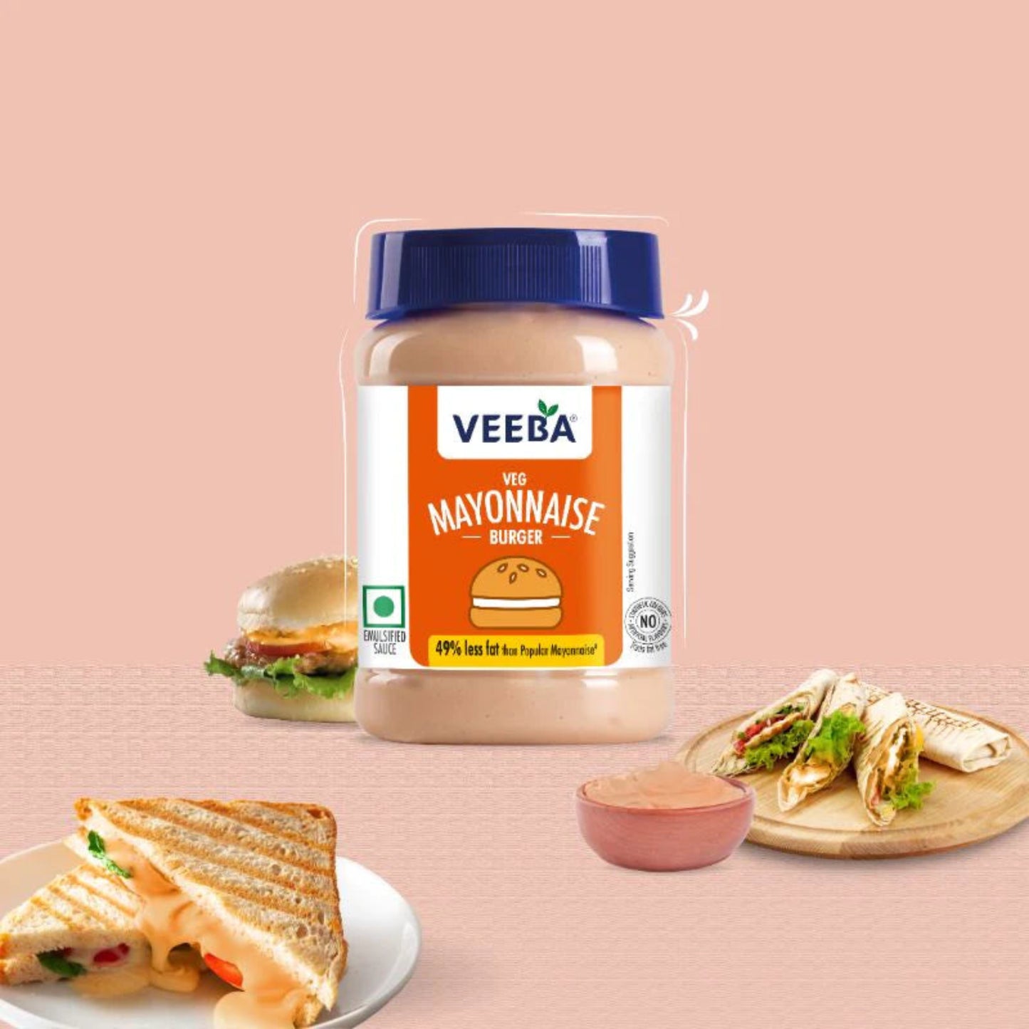 VEEBA BURGER MAYO 250GM