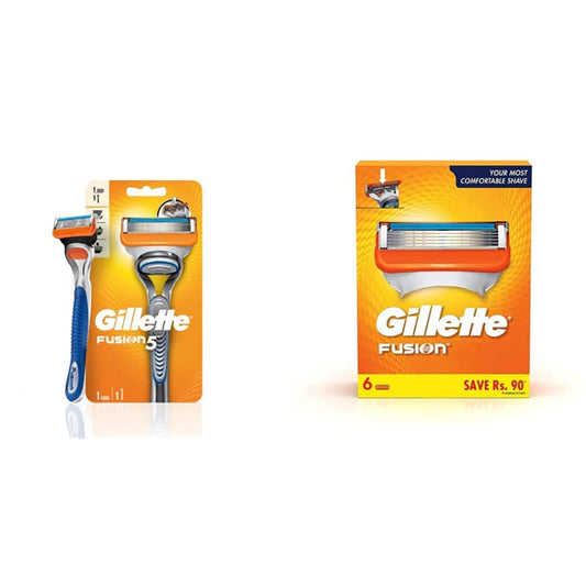 GILLETTE FUSION 1 CARTRIDGE 1 RAZOR.