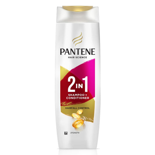 PANTENE 2IN1 HAIR FALL CONTROL SHAMPOO 340ML