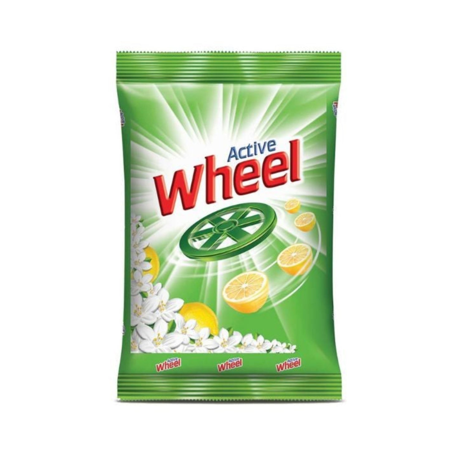 WHEEL LEMON & JASMINE DETERGENT POWDER 1KG POUCH.