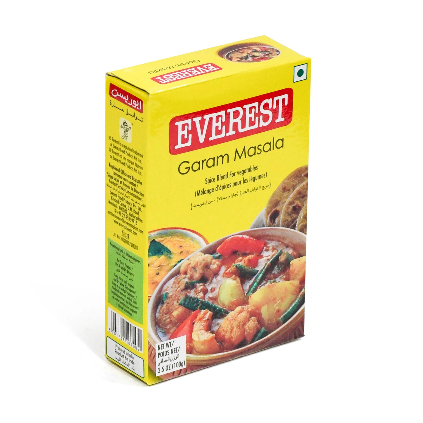 EVEREST GARAM MASALA 100 GM.CRTN