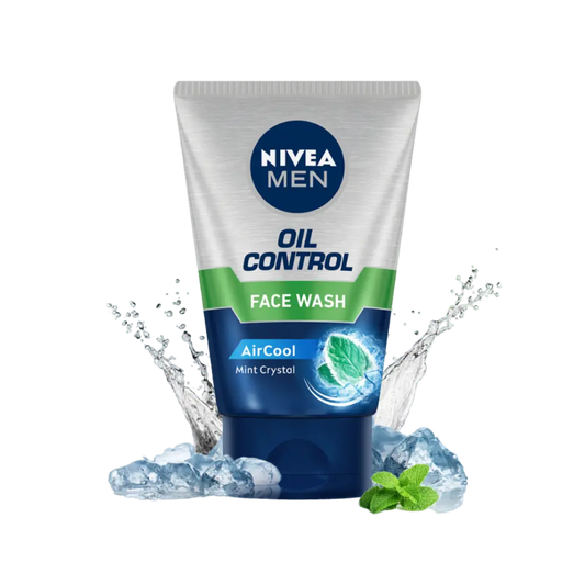 NIVEA FOR MEN OIL CONTROL FACE WASH 100 GM