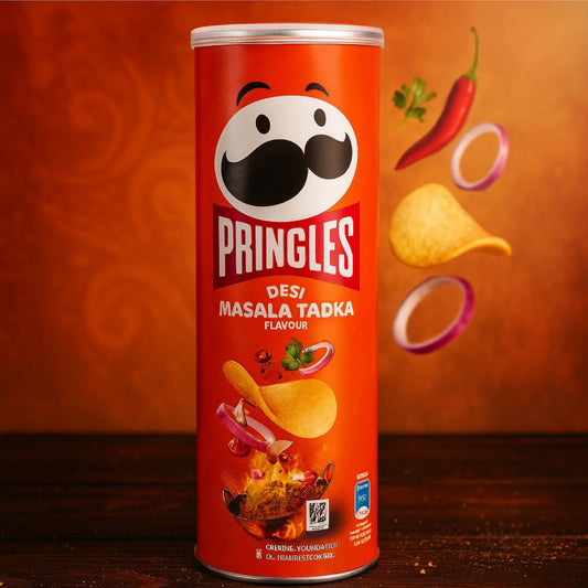 PRINGLES MASALA TADKA CHIPS 40GM