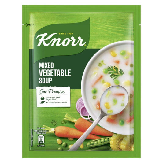 KNORR MIX VEG SOUP 18 GM.POUCH