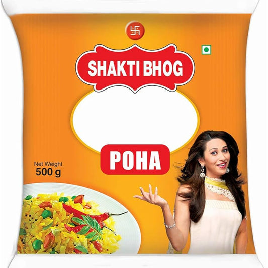 SHAKTI BHOG POHA 500 GM POUCH.