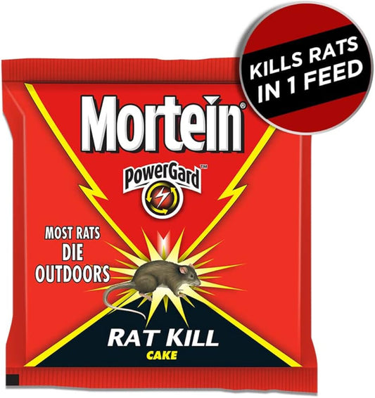 MORTEIN POWER GARD RAT KILLER CAKE 25 GM