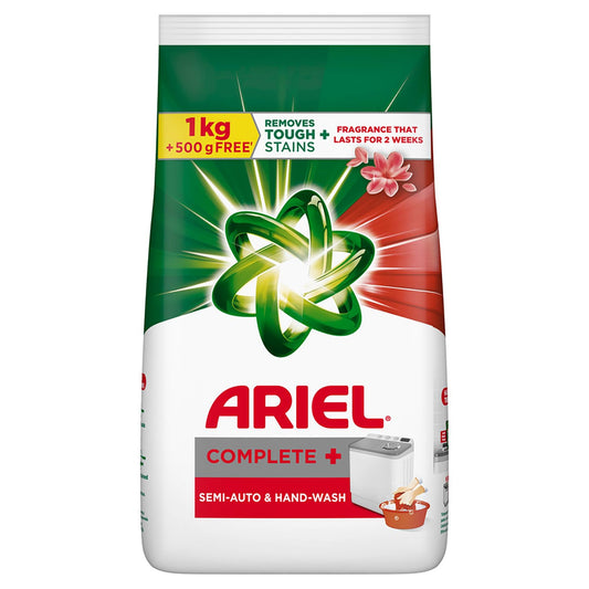ARIEL COMPLETE 1KG+500GM FREE