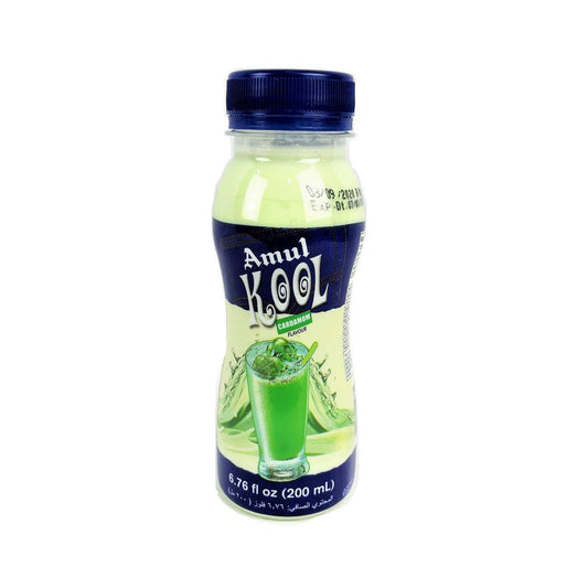 AMUL KOOL ELAICHI MILK 200 ML BOTTLE.
